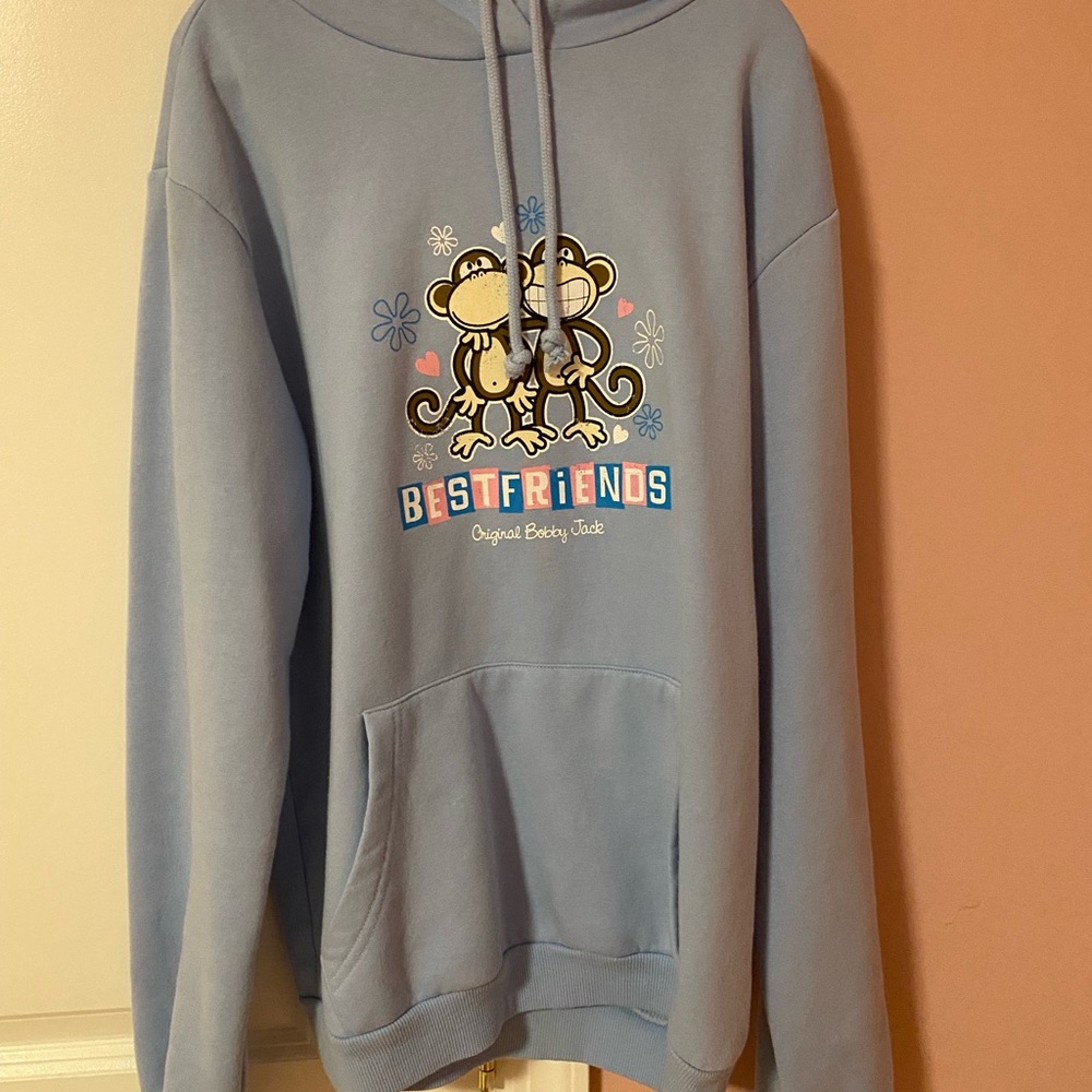 Bobby Jack Hoodie Unisex Blue - Picture 2 of 8